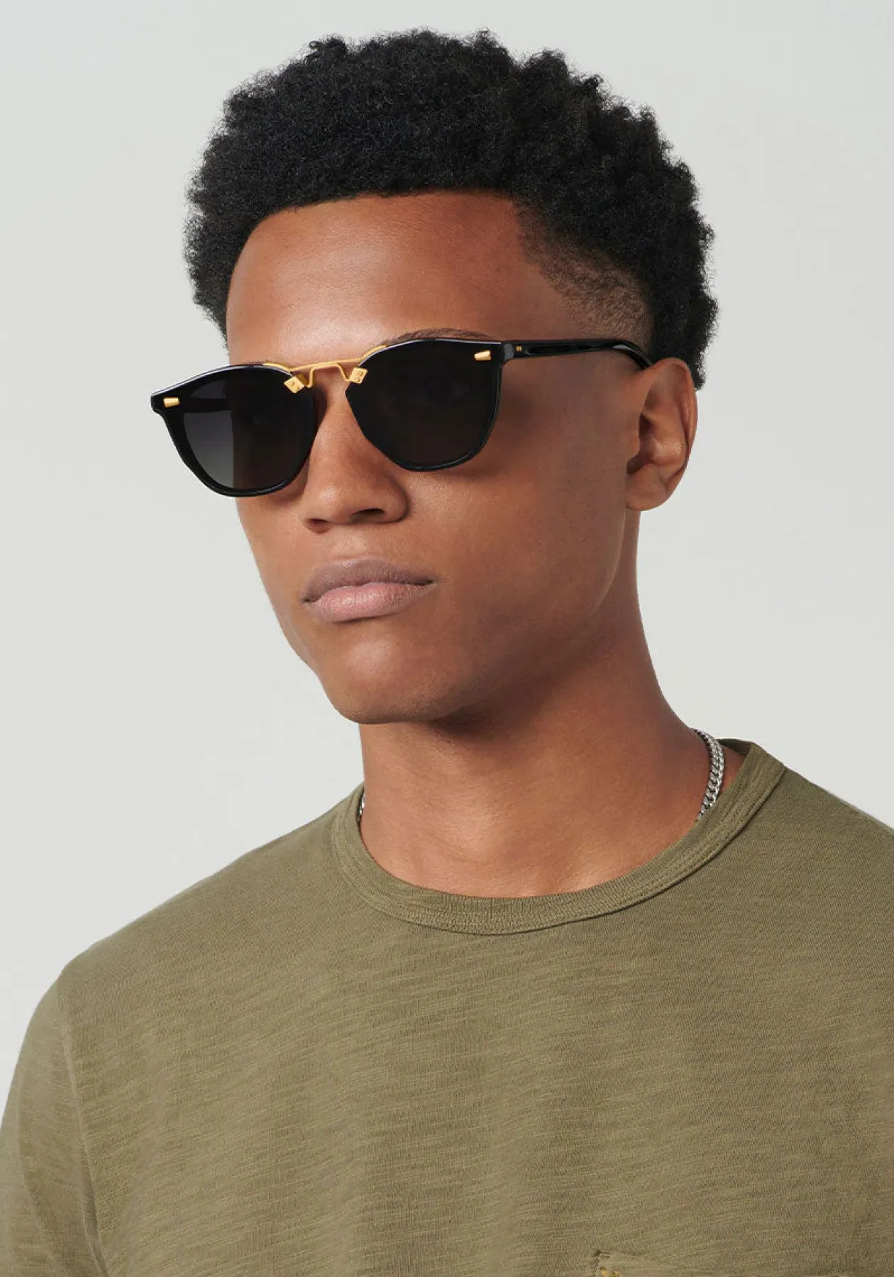 Beau Nylon | Black + Shadow 24K Polarized|KREWE Clearance