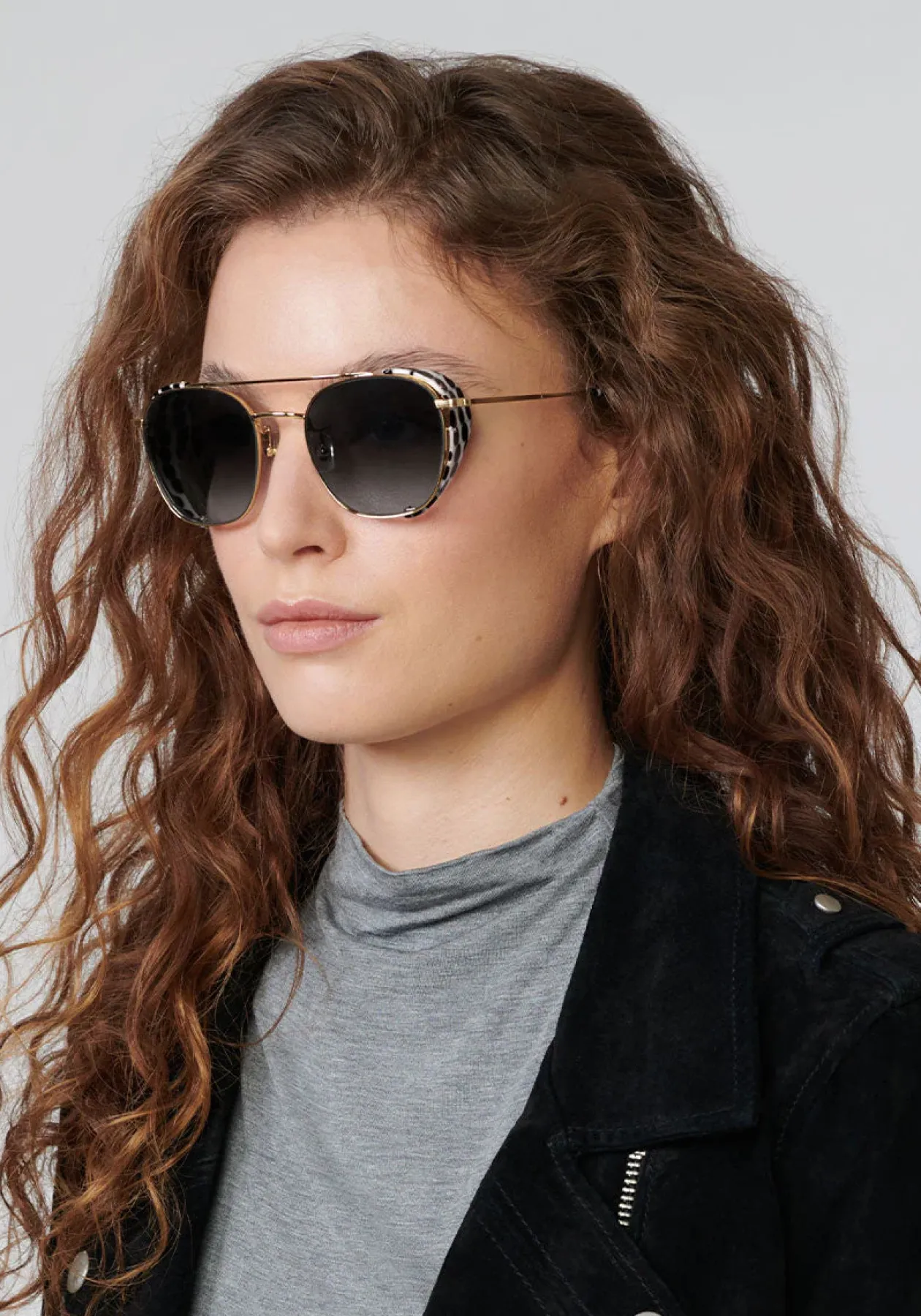 Earhart Blinker | Matte Black + 24K Domino|KREWE Best