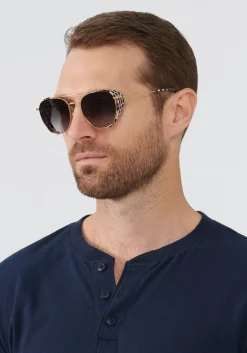 Earhart Blinker | Matte Black + 24K Domino|KREWE Best