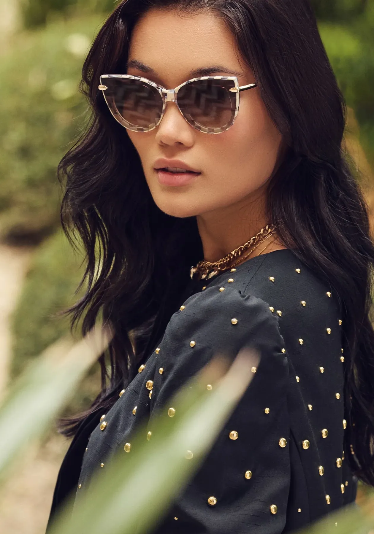 Laveau Nylon | Gingham Over Crystal|KREWE Cheap