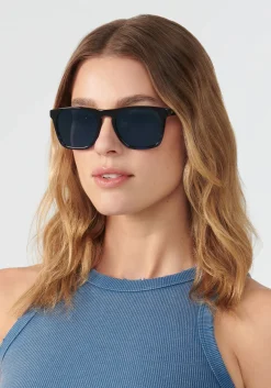 Lenox | Black + Cobalt Polarized|KREWE Fashion