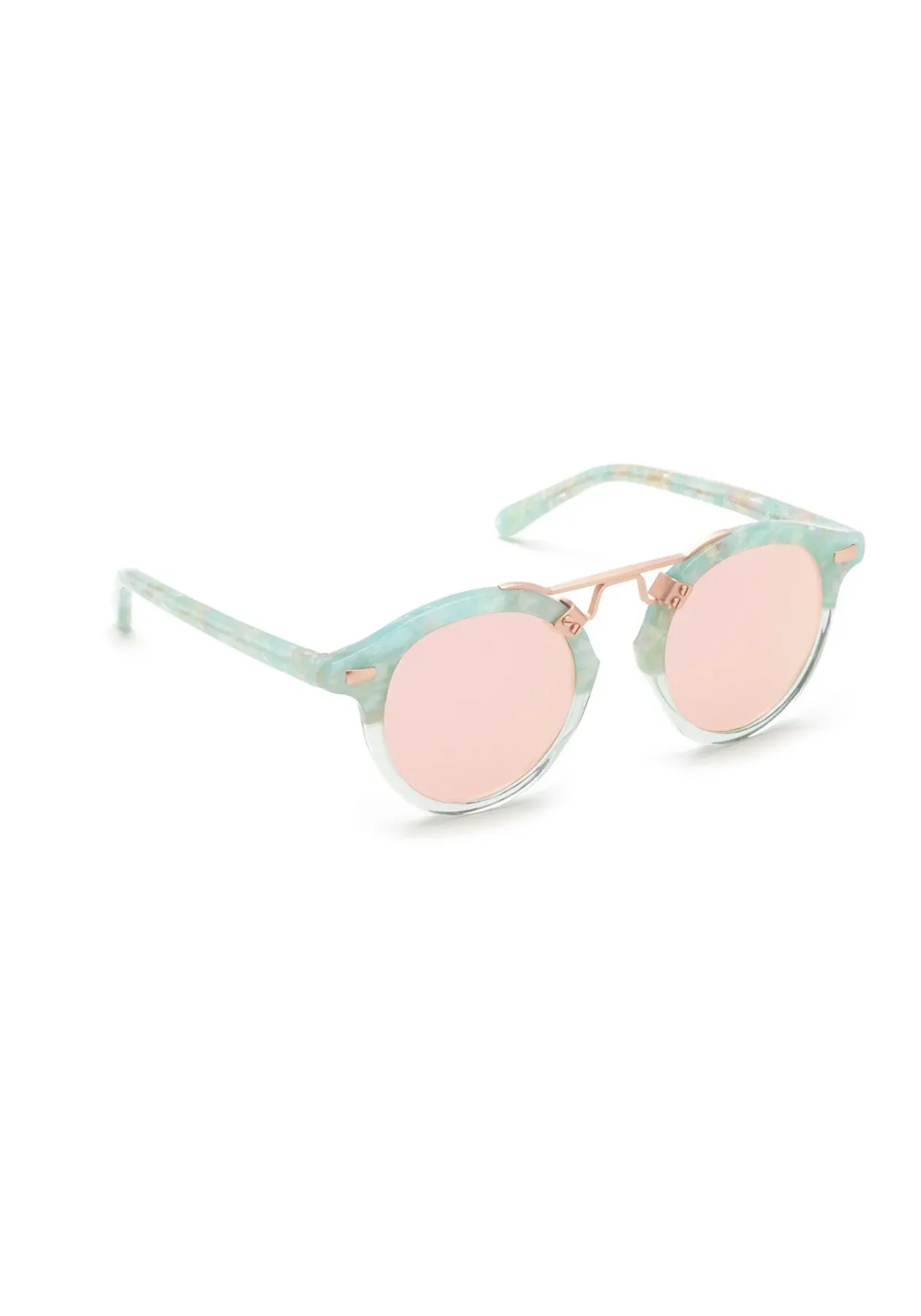 St. Louis Kids | Seaglass To Marine Rose Gold Mirrored|KREWE Sale