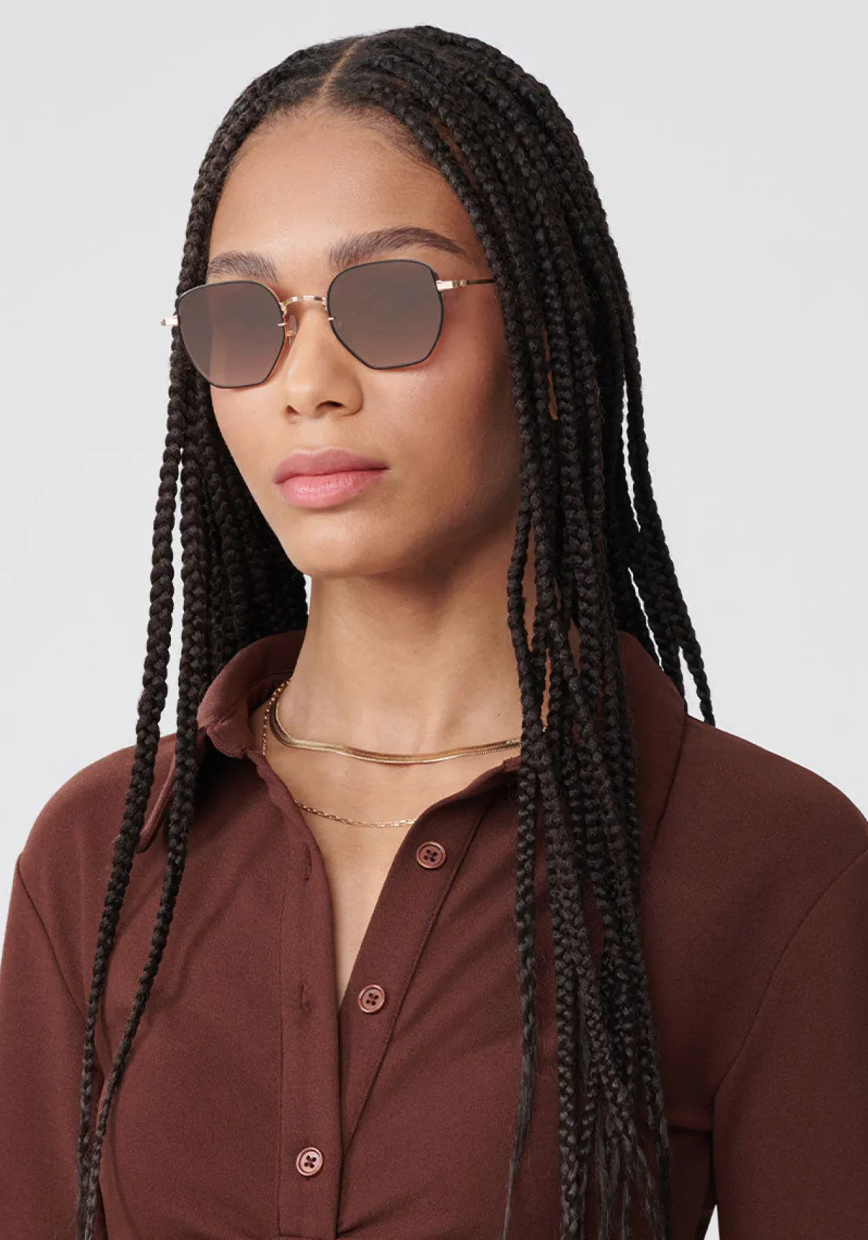 Troy | 24K + Matte Black + Crystal Mirrored|KREWE Online